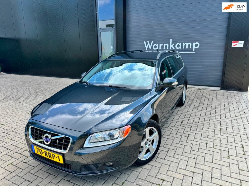 Volvo V70 1.6 T4 Limited Edition|Aut|Trekhaak, Auto's, Volvo, 1525 kg, Gebruikt, Zwart, 4 cilinders