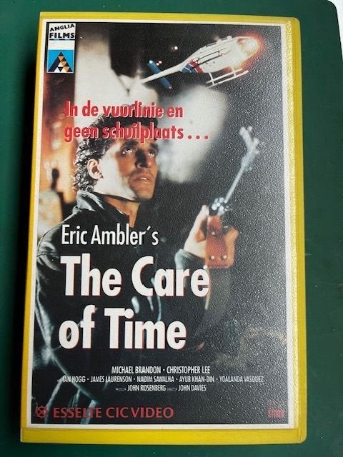 VHS Ex Rental  The Care of Time, Ex-rental, Ophalen of Verzenden, Actie en Avontuur, Vanaf 12 jaar