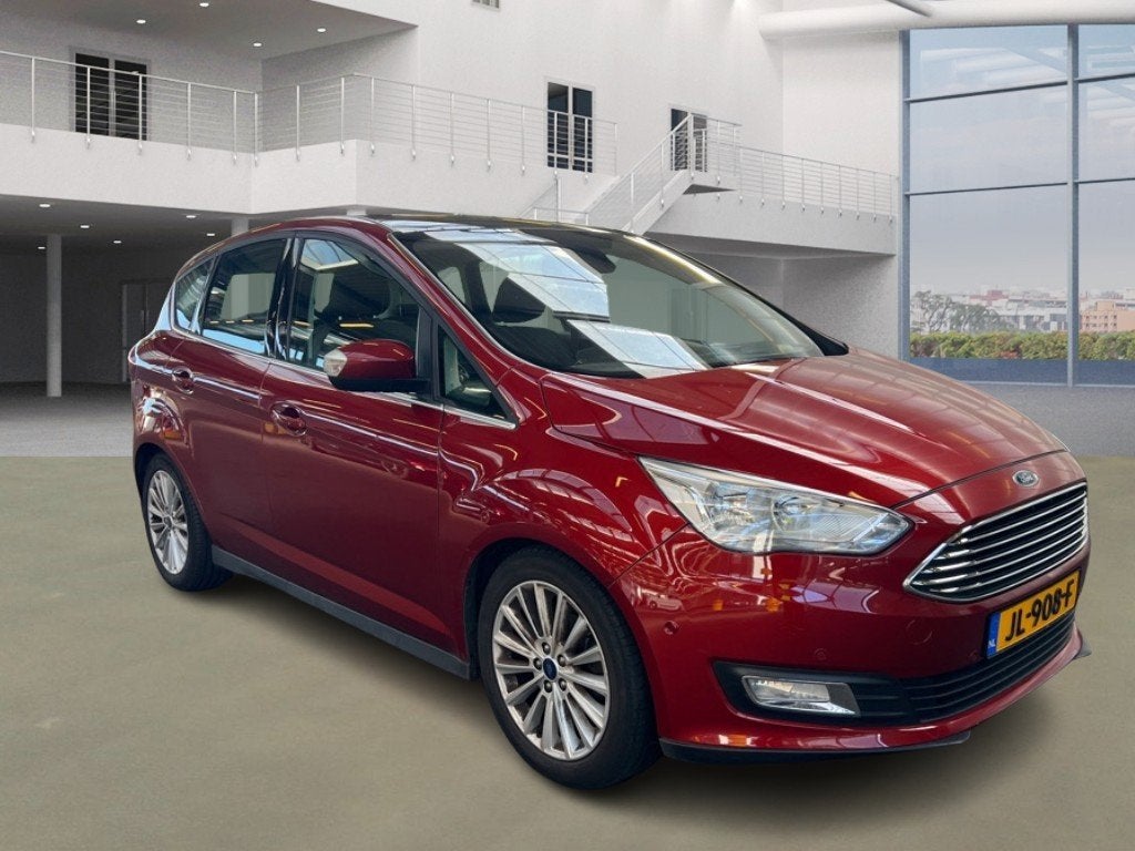 Ford C-Max 1.0 Titanium|PANO|6BAK|CAMERA|NAVI|CRUISE|AIRCO|, Auto's, Dealer onderhouden, 125 pk, Gebruikt, Euro 6
