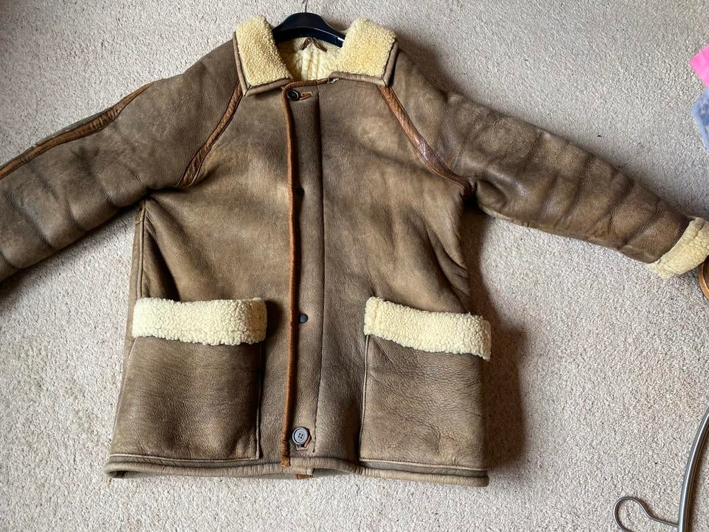 Lammy coat maat M, Ophalen of Verzenden, Gedragen, Maat 38/40 (M), Bruin
