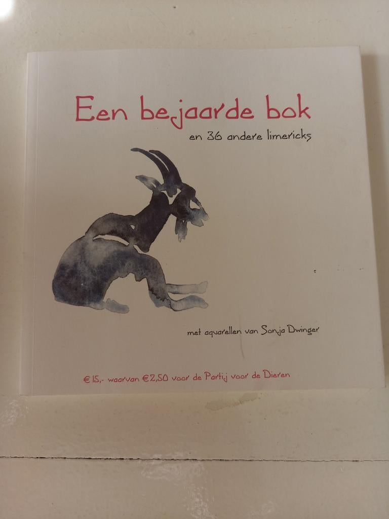 w2 Een bejaarde bok en 36 andere limericks, Boeken, Ophalen of Verzenden, Zo goed als nieuw