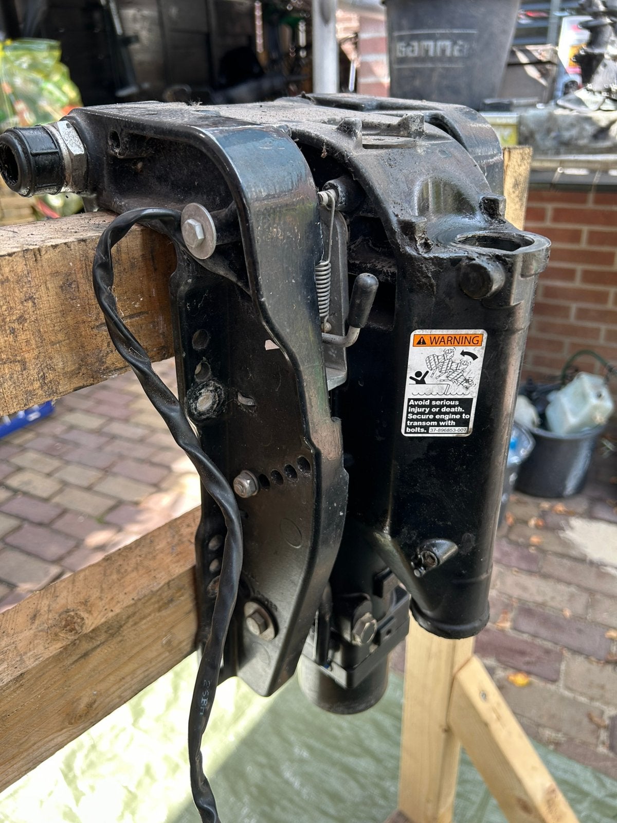 Power tilt mercury 20pk 4takt, Ophalen of Verzenden, Zo goed als nieuw, Motor en Techniek