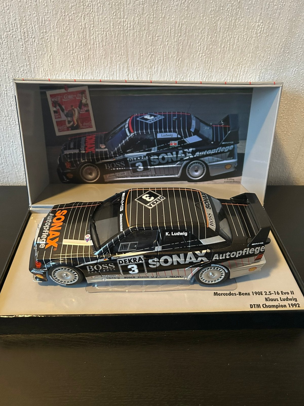 Werk83 Mercedes Benz 190E 2.5-16 Evo DTM 1992 1:18, Ophalen of Verzenden, Zo goed als nieuw, Auto