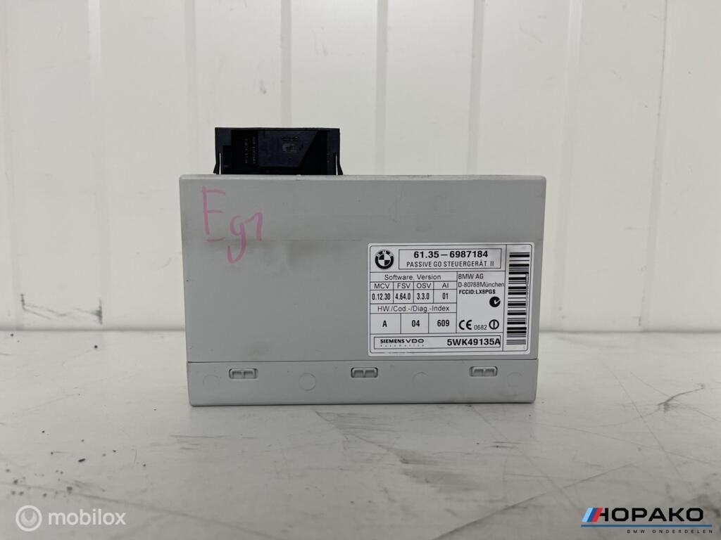 BMW passive go steuergerat II / 2 module | 61356987184, Gebruikt, Einsteinlaan 5 rijswijk, Bmw, Ophalen of Verzenden