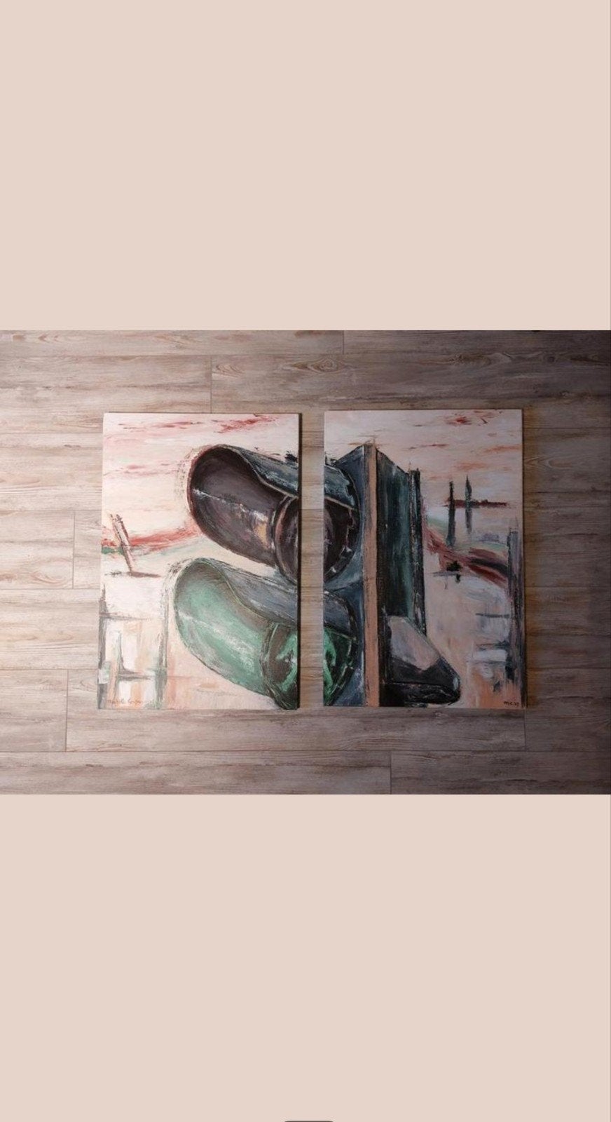 Nieuw een groen stoplicht schilderij op canvas, Huis en Inrichting, Woonaccessoires | Schilderijen, Tekeningen en Foto's, Ophalen
