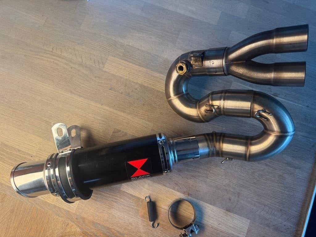 Black Widow Uitlaatdemper en Bochtenset Honda CB 1000 R, Ophalen of Verzenden, Gebruikt