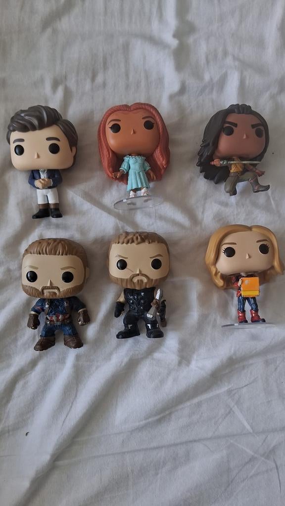 Disney en Marvel funko poppen, Ophalen of Verzenden, Zo goed als nieuw