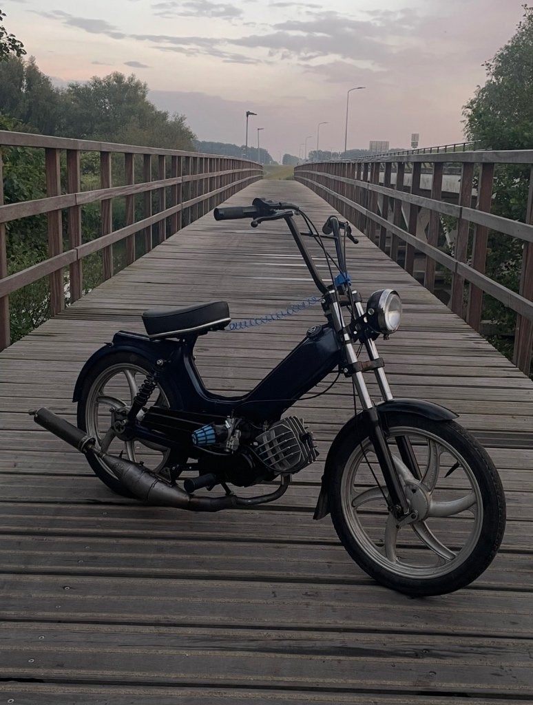 Tomos custom uitlaat, Ophalen of Verzenden, Gebruikt