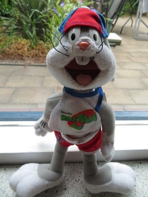 Bugs Bunny Warner Bros Looney Tunes Mc Donalds Space Jam, Konijn, Ophalen of Verzenden, Middelgroot (20 tot 80 cm), Meerkleurig