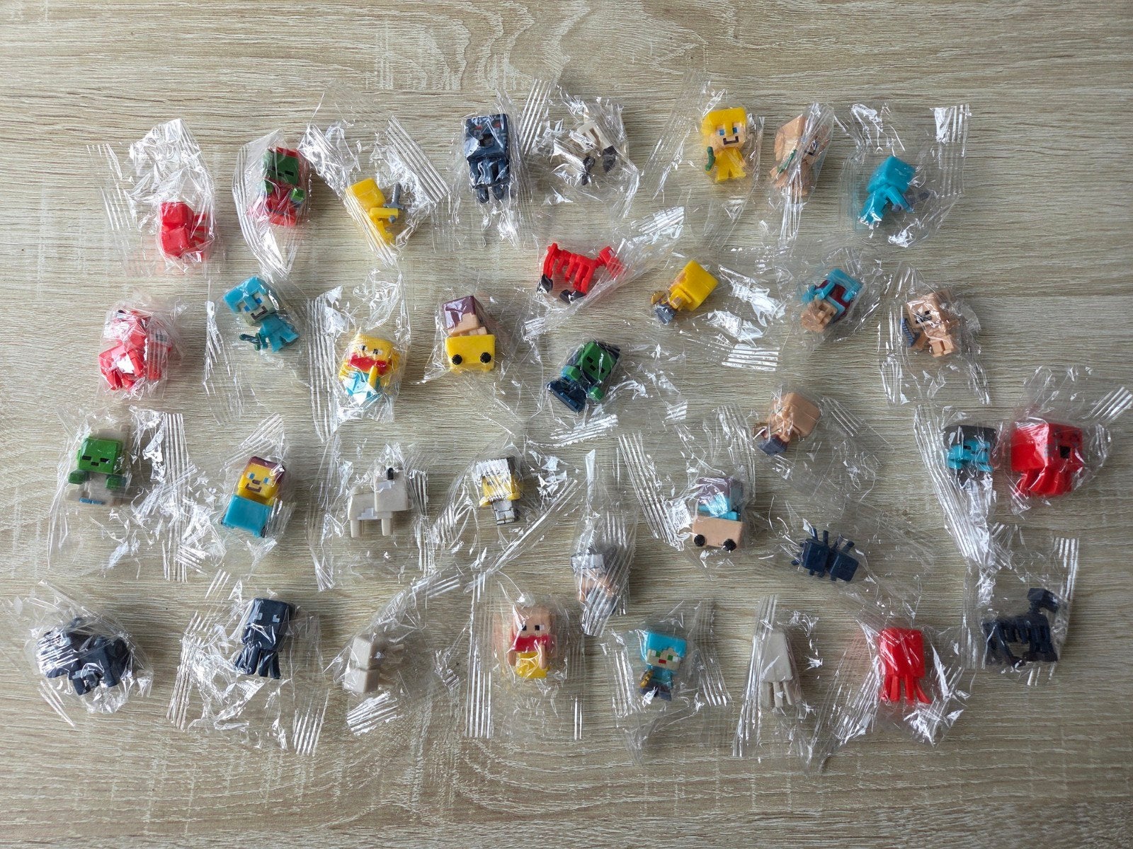 Minecraft figuurtjes, Ophalen of Verzenden, Zo goed als nieuw