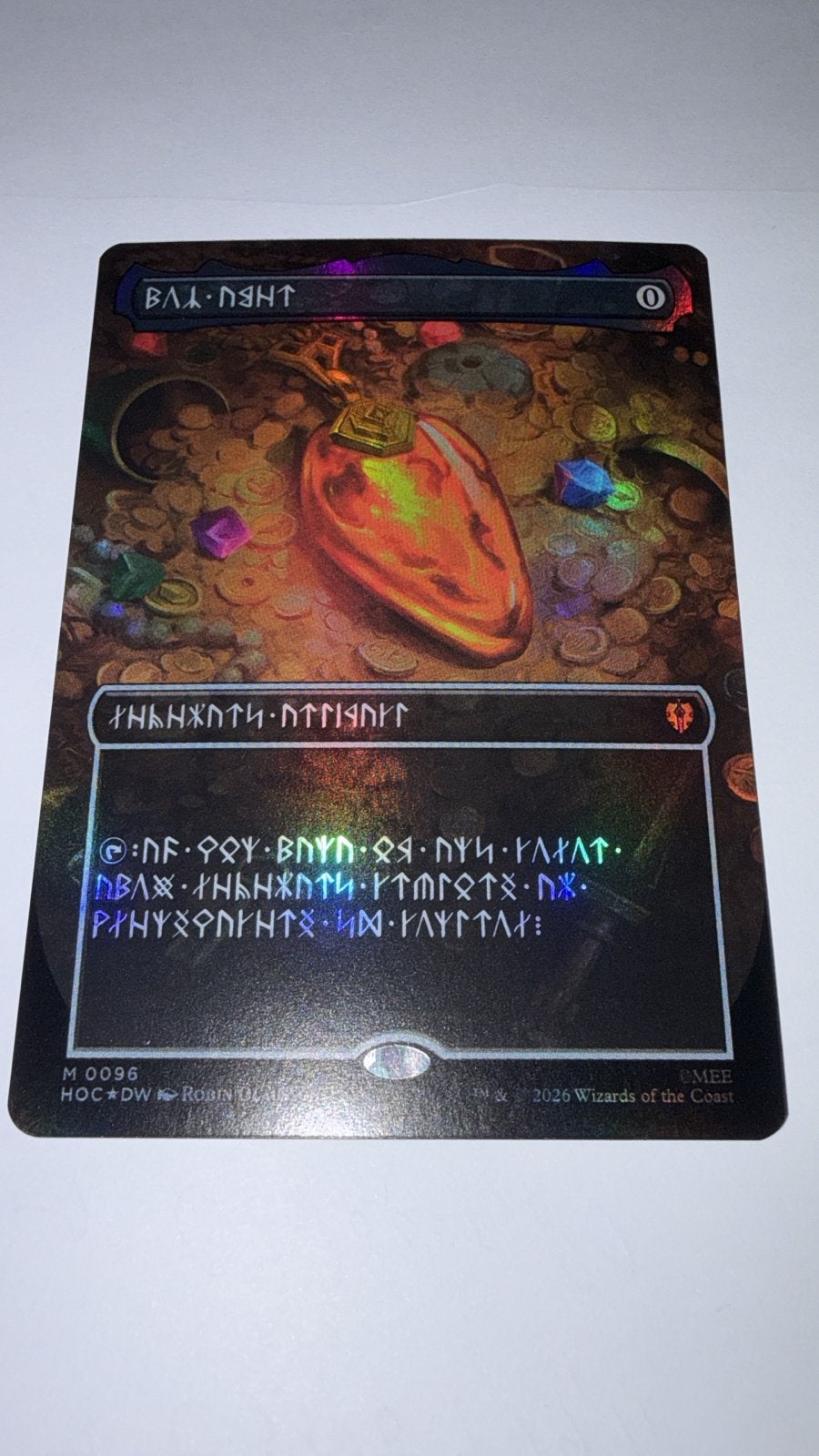 Magic: The Gathering - Mox Amber (Foil) Elven, Ophalen of Verzenden, Nieuw, Losse kaart, Foil