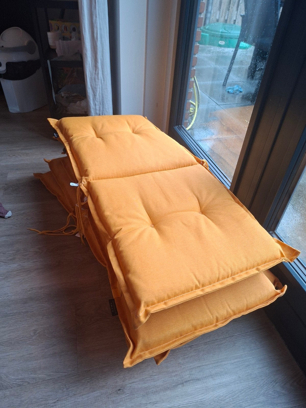 Madison Panama Hoge Rug Tuinkussen 6 stuks, Tuin en Terras, Ophalen, Zo goed als nieuw