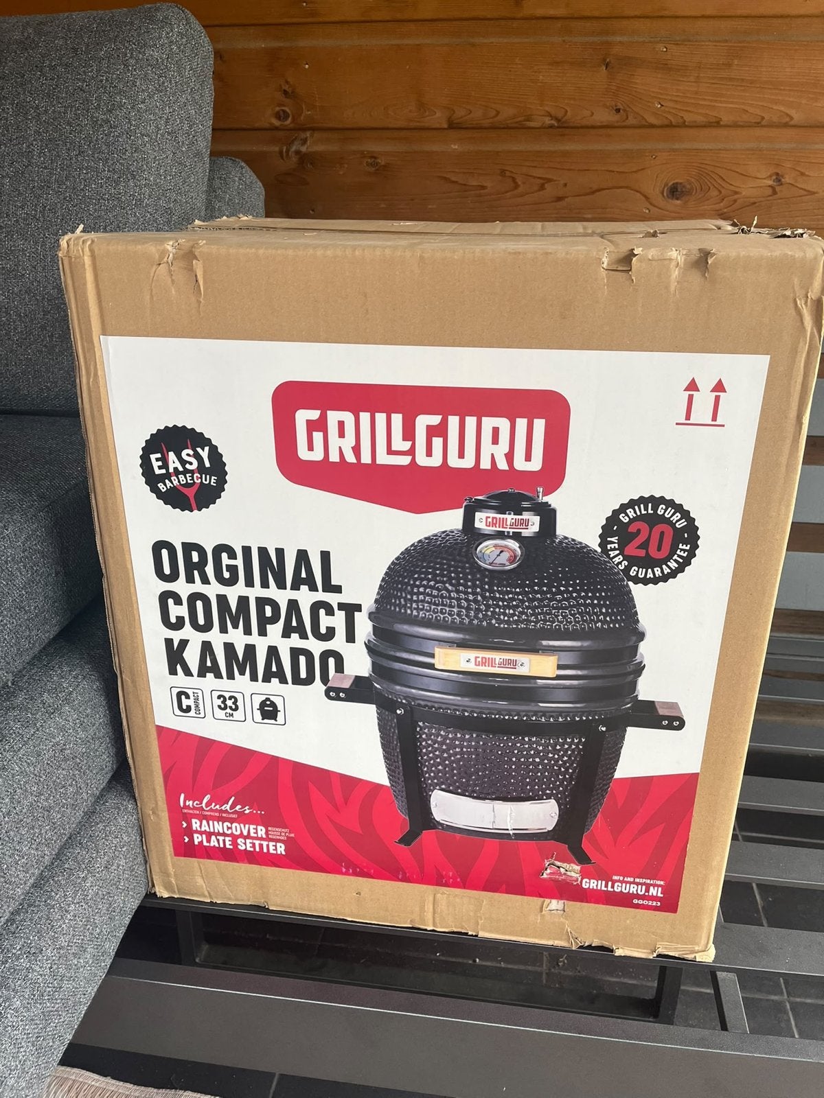 Grill Guru Original Compact Kamado BBQ - Nieuw in doos!, Ophalen, Nieuw