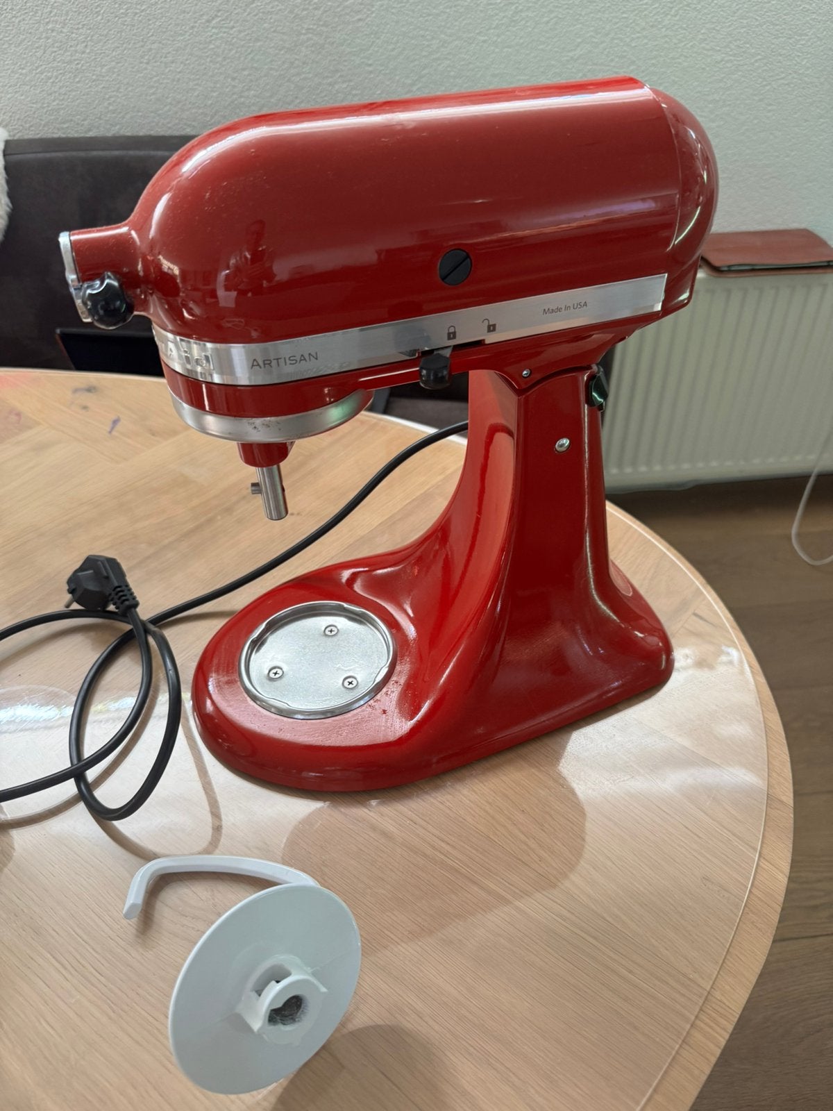 Kitchenaid Artisan keukenmachine, 4 liter of meer, Ophalen of Verzenden, Zo goed als nieuw, 3 snelheden of meer