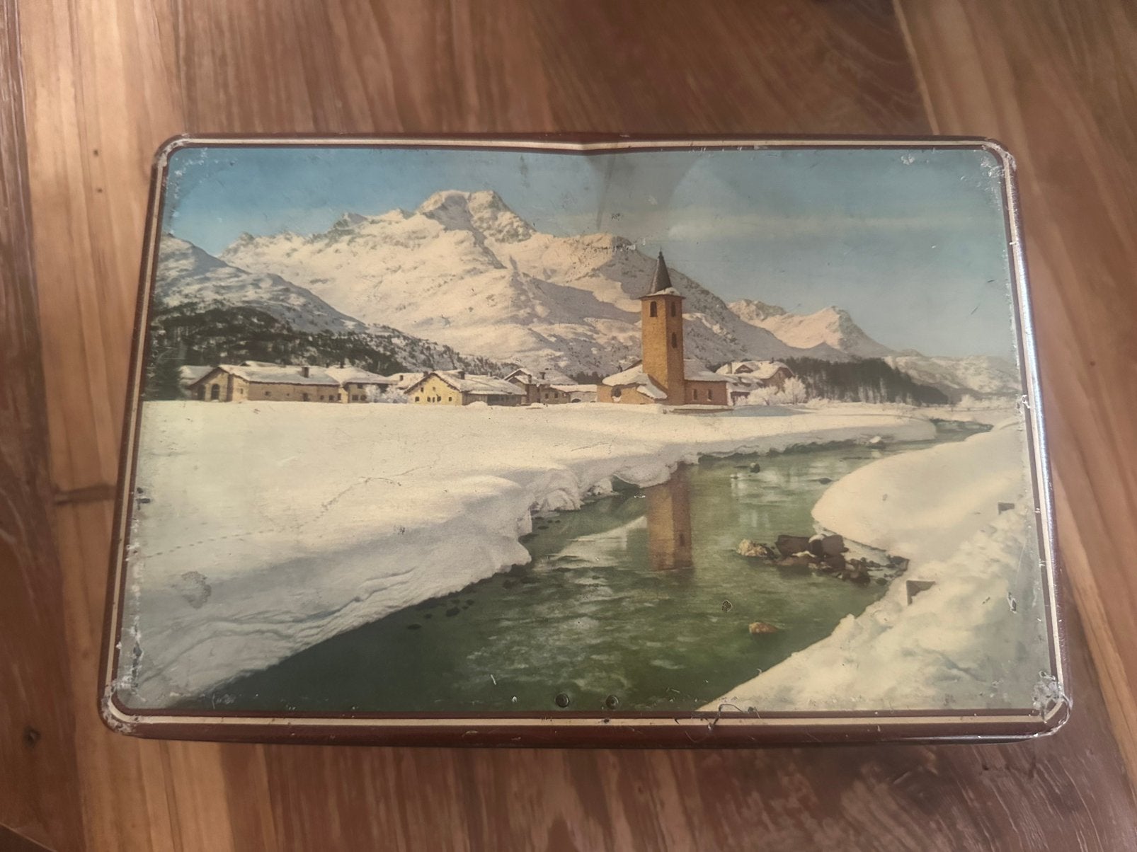 Vintage Van Melle blik, Ophalen of Verzenden, Zo goed als nieuw