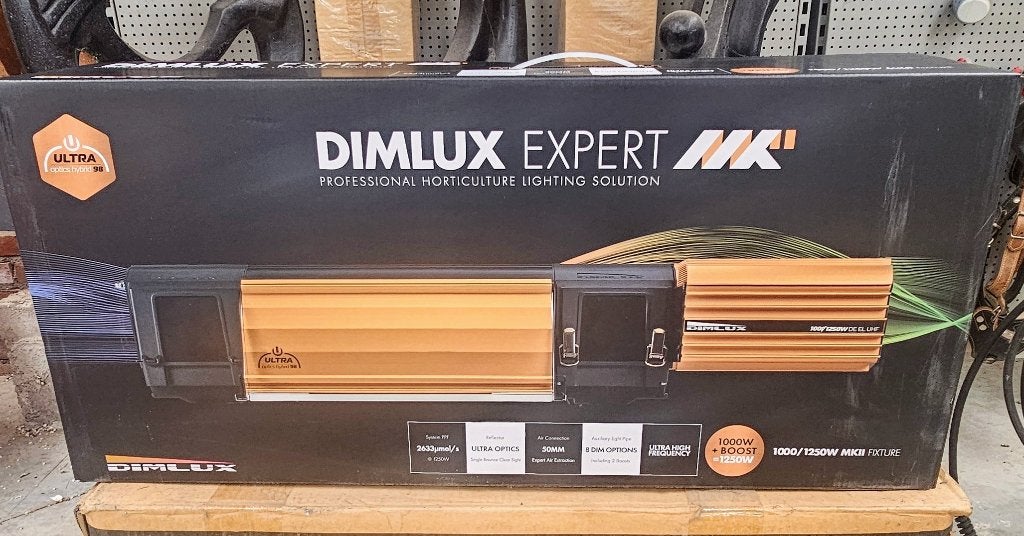 Dimlux Expert MKII 1000W/1250W, Tuin en Terras, Kweekspullen, Ophalen, Nieuw, Kweeklamp