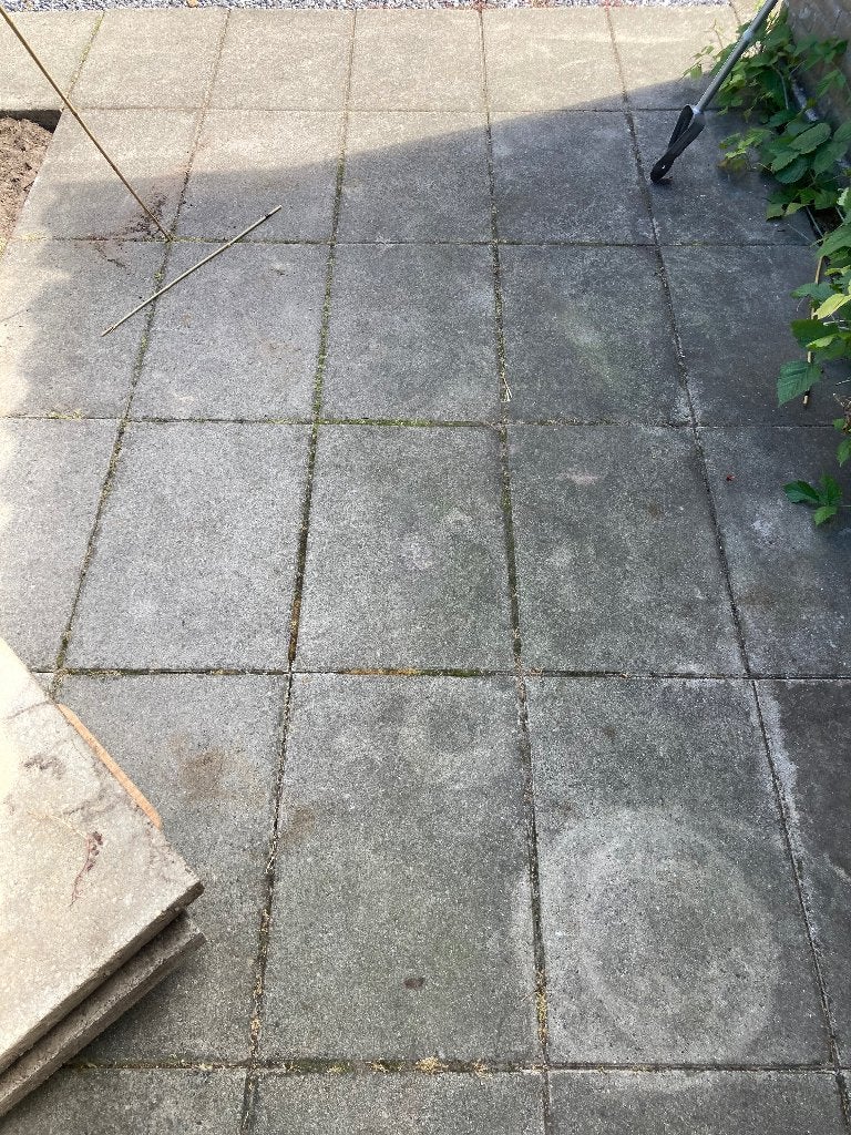 Betontegels gratis af te halen, Tuin en Terras, Tegels en Klinkers, Ophalen, Gebruikt, 5 tot 10 m², Beton