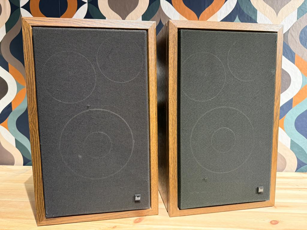 Dual CL 710, zeer mooi, van 149,- voor 119,-!!, Contact@vibtageaudiobreda.nl, Zo goed als nieuw, Front, Rear of Stereo speakers