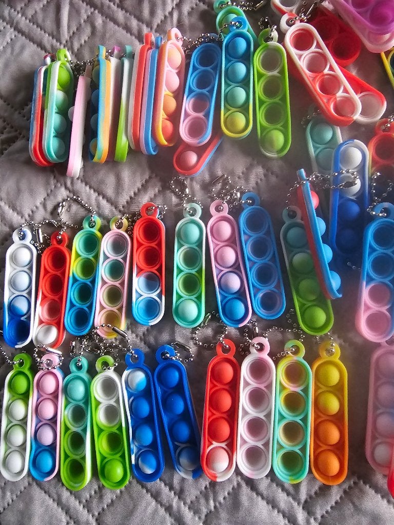 Pop It Sleutelhangers - Anti-stress Speelgoed, Ophalen of Verzenden, Nieuw, Overige typen