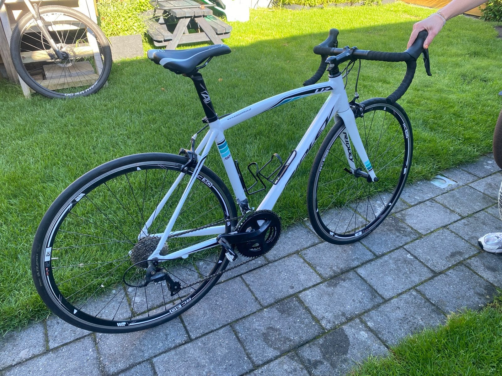 Ridley Racefiets - Triple-butted 7005 Series Aluminium, Fietsen en Brommers, 28 inch, Gebruikt, Velgrem, Aluminium