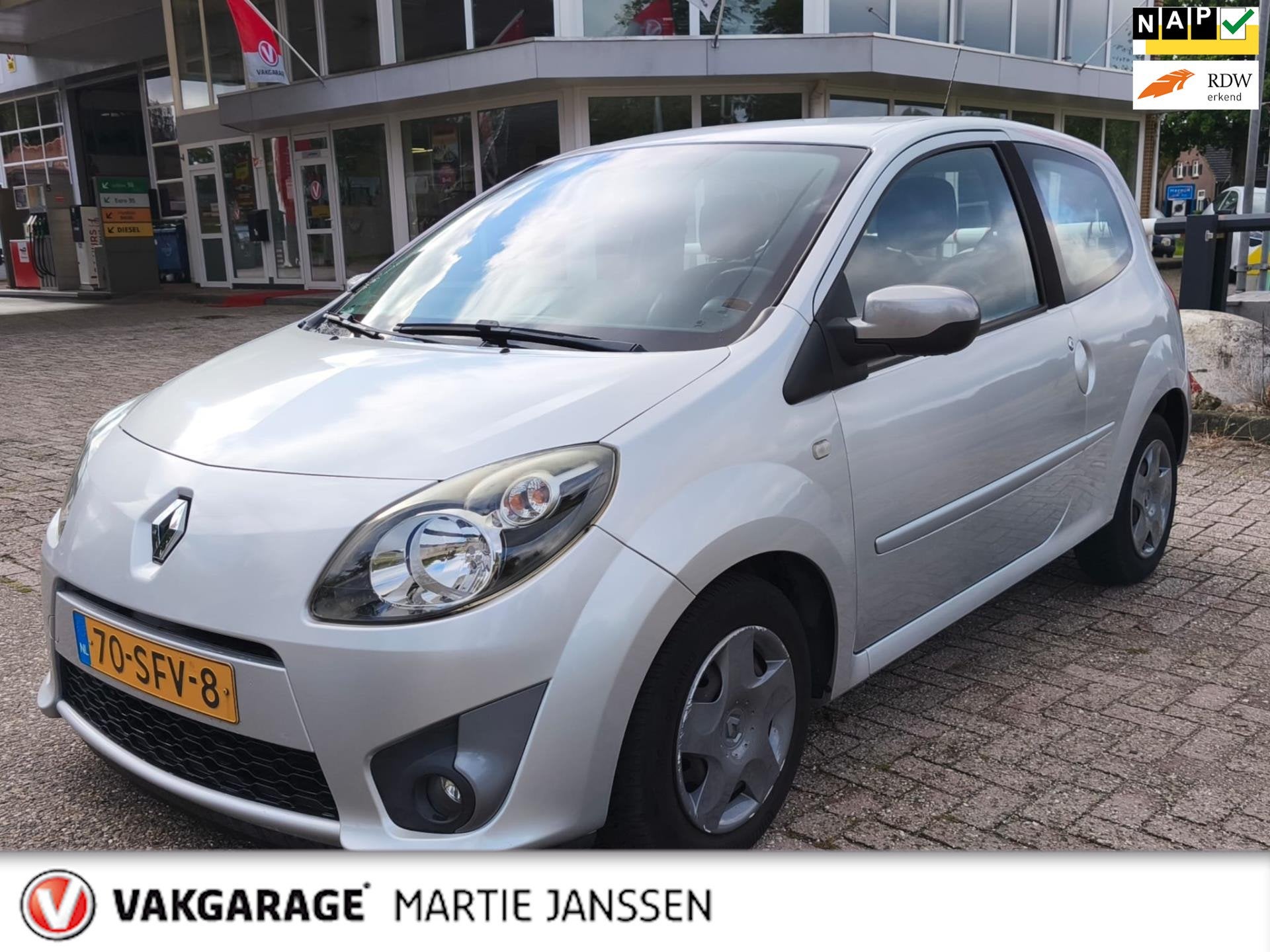 Renault Twingo 1.2-16V Night & Day, Auto's, Renault, Bedrijf, Te koop, Twingo, ABS, Airbags, Airconditioning, Centrale vergrendeling