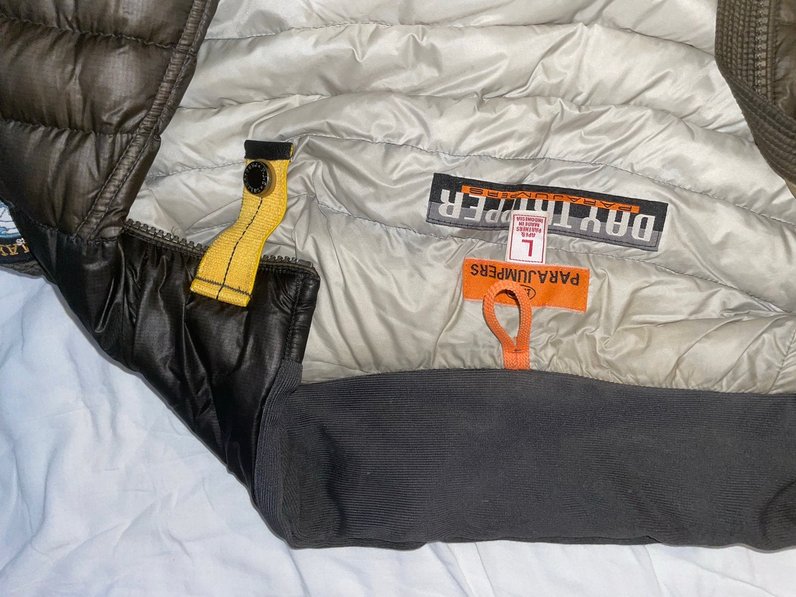 Parajumpers Drypack donsjack maat L, Kleding | Heren, Jassen | Winter, Ophalen of Verzenden, Zo goed als nieuw, Maat 52/54 (L)