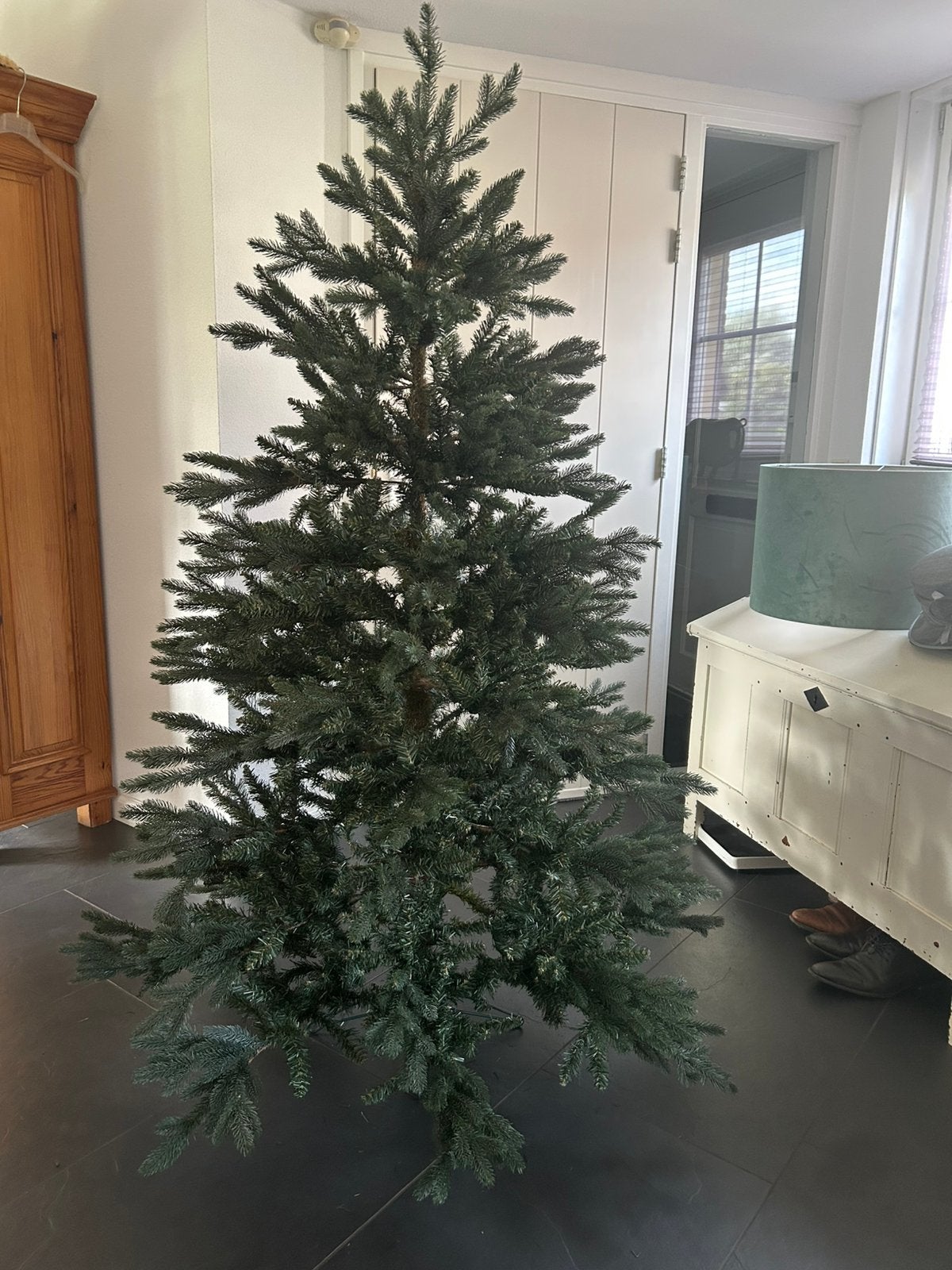 Kerstboom 1.85 m hoog Intratuin, Diversen, Kerst, Ophalen, Zo goed als nieuw