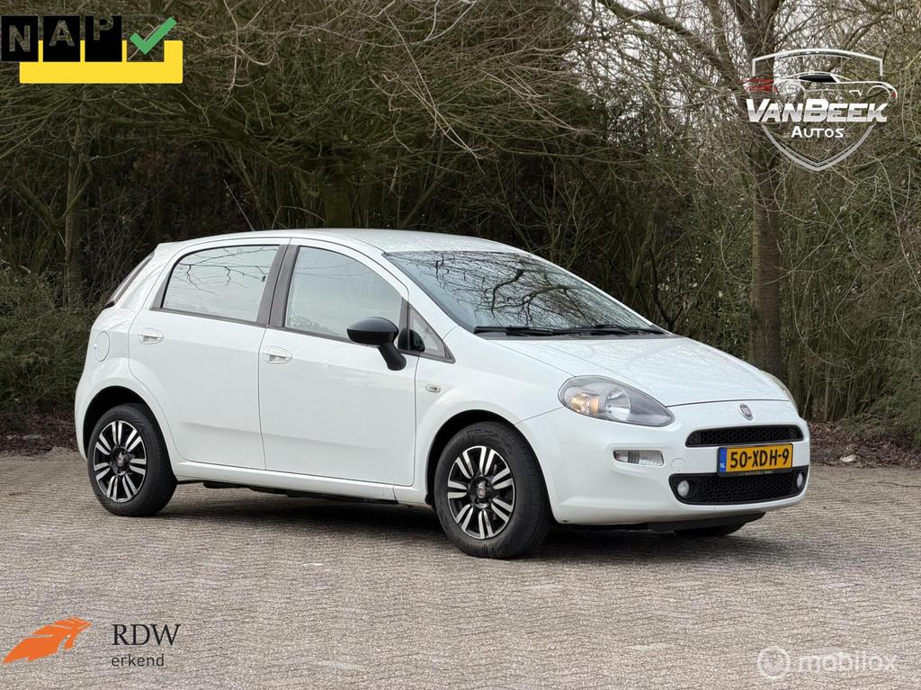 Fiat Punto Evo 0.9 TwinAir Lounge Apk Airco Nap, Auto's, Voorwielaandrijving, Euro 5, 86 pk, Gebruikt