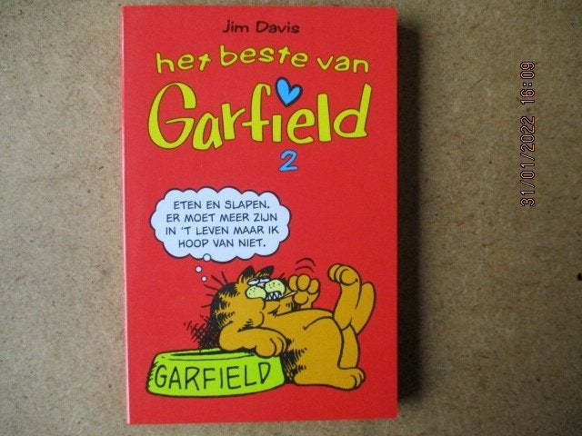 adv5581 het beste van garfield pocket 2, Eén stripboek, Ophalen, Gelezen