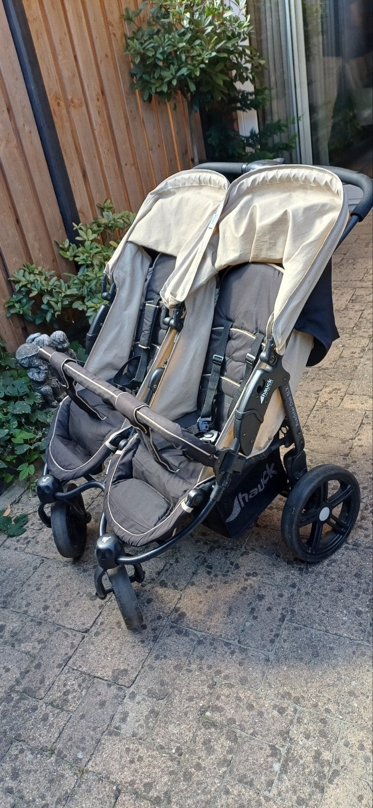 tweeling buggy, Ophalen, Gebruikt
