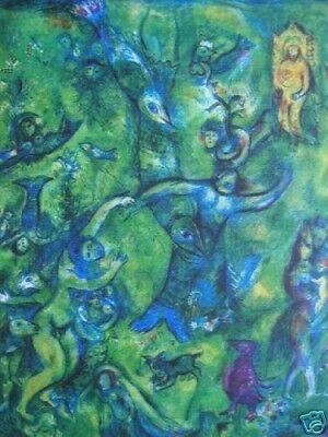Marc Chagall Kleur Lithografie" Arabian Nights"Afb 9 Gen Gel, Antiek en Kunst, Ophalen of Verzenden