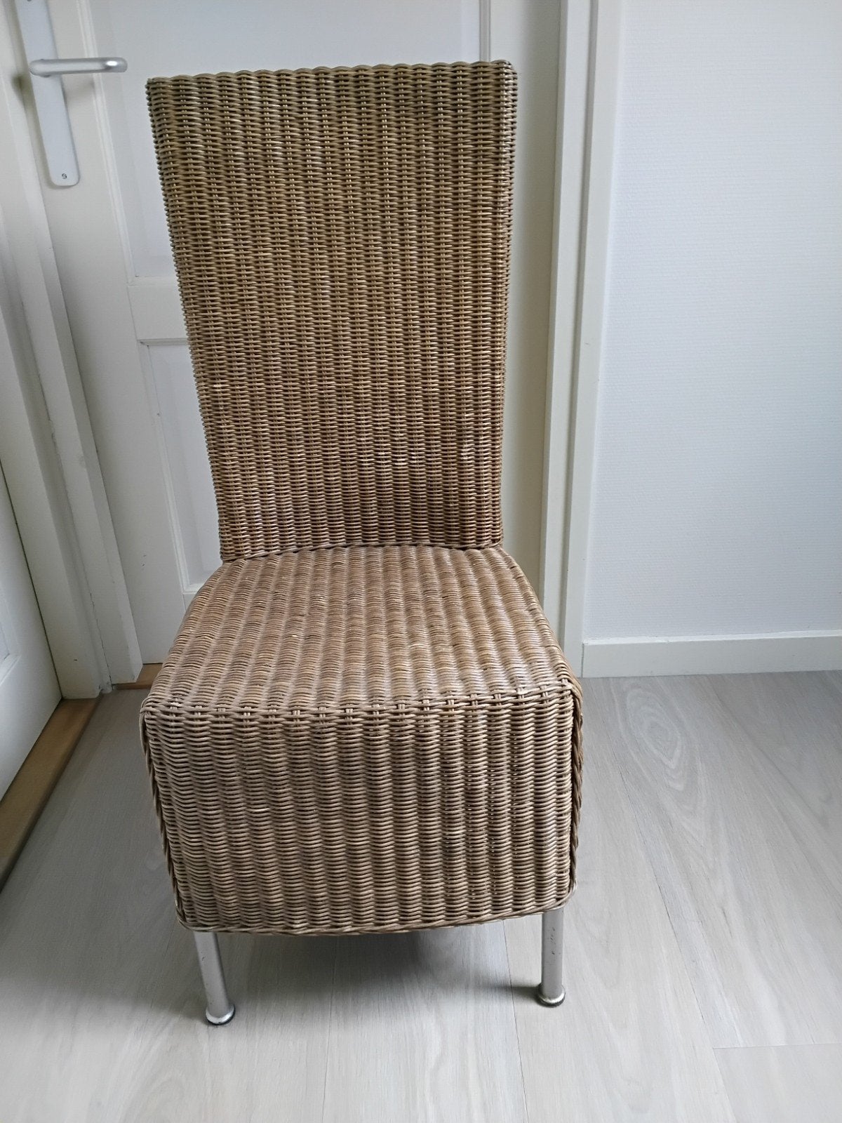 eetkamerstoelen, Ophalen, Gebruikt, Bruin, Riet of Rotan