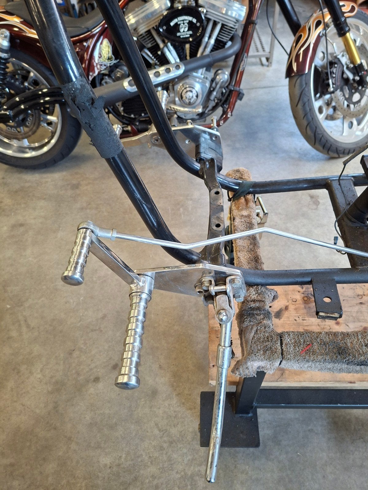 Custom foreward controls HD, Motoren, Ophalen of Verzenden, Gebruikt