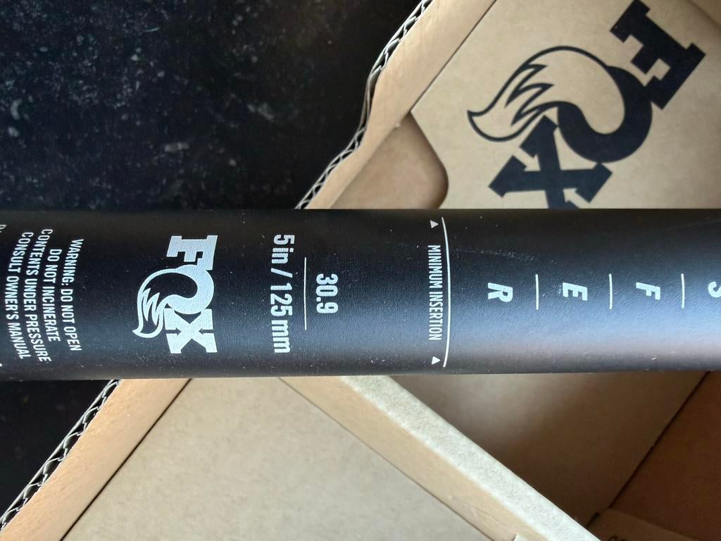Fox Transfer dropper zadelpen 30.9 / 125 mm model 2025, Fietsen en Brommers, Fietsonderdelen, Ophalen of Verzenden, Nieuw, Zadel