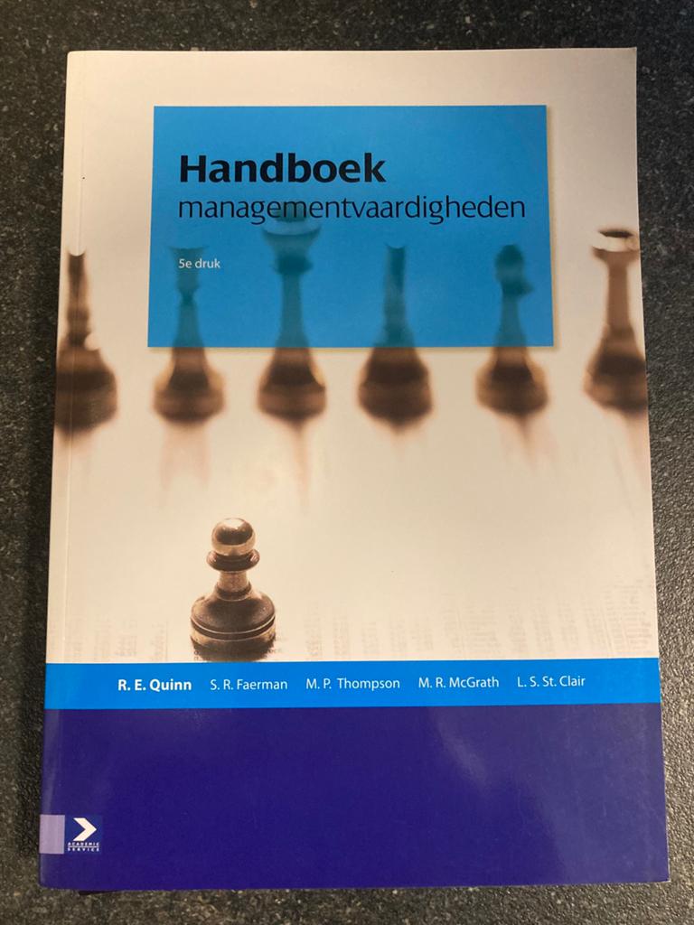 Handboek Managementvaardigheden - 5e druk, Boeken, Ophalen of Verzenden, Nieuw, Management