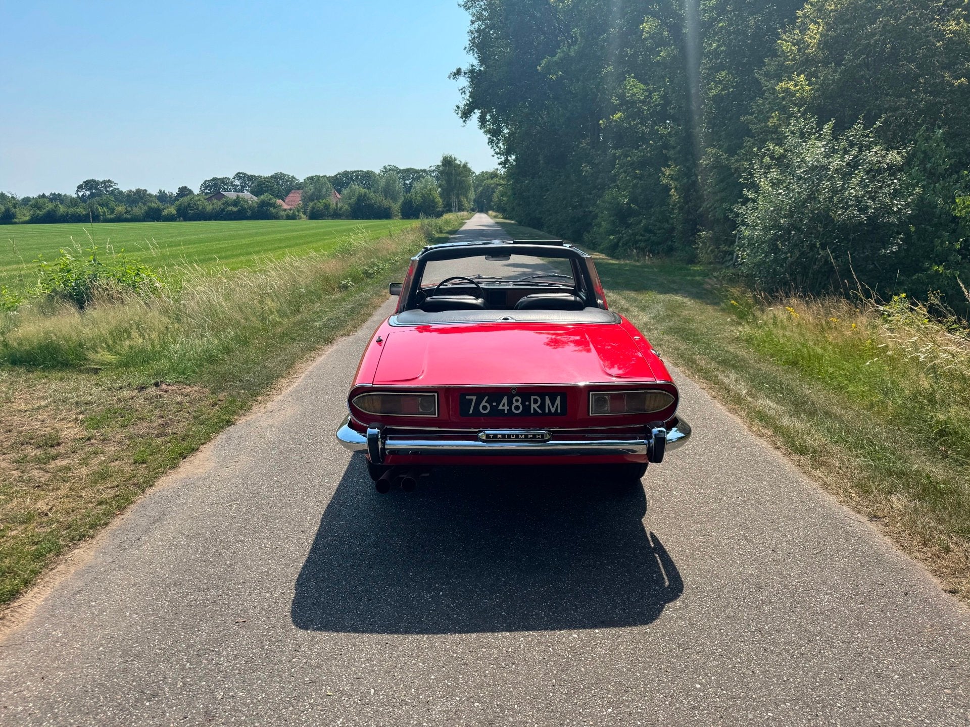 Triumph Stag MK II Convertible Automaat 3.5 V8 Origineel NL, foto 5