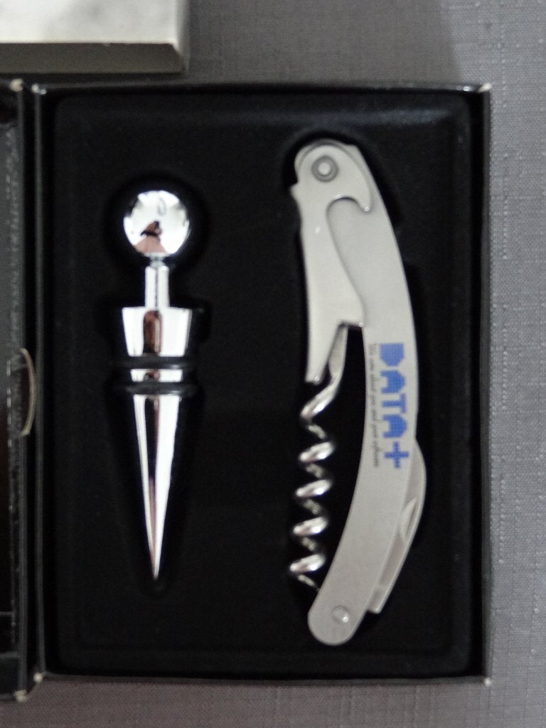 NIEUW! Kurkentrekker & Bewaardop >Snelle Verzending!<, Overige typen, Ophalen of Verzenden, Nieuw, Grijs