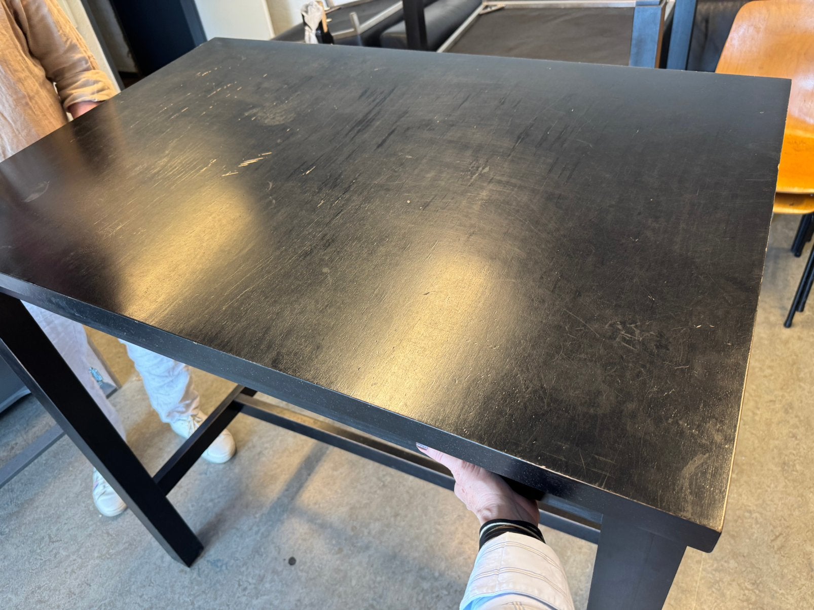 Bartafels met barstoelen, Ophalen, Gebruikt, 100 tot 150 cm, 50 tot 100 cm