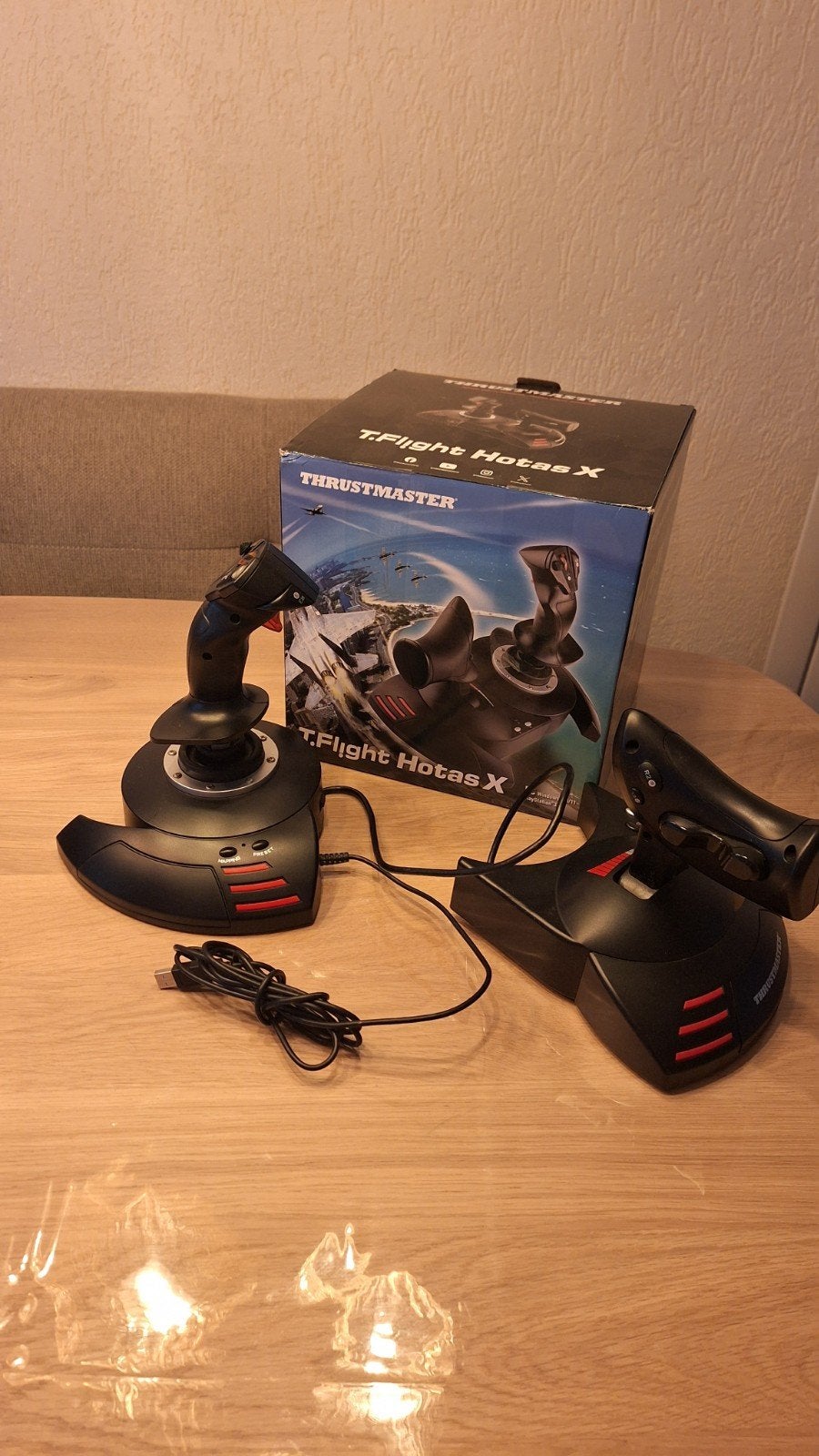 Thrustmaster T.Flight Hotas X Joystick - Zo goed als nieuw, Ophalen, Zo goed als nieuw, Thrustmaster, PC