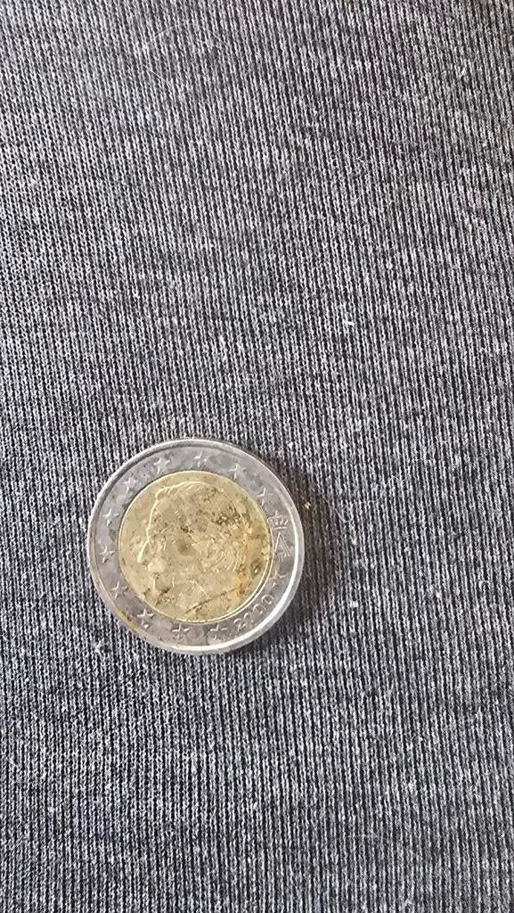 2 Euro munt Griekenland 2002 met S op ster, Postzegels en Munten, Ophalen of Verzenden, Griekenland, 2 euro, Losse munt