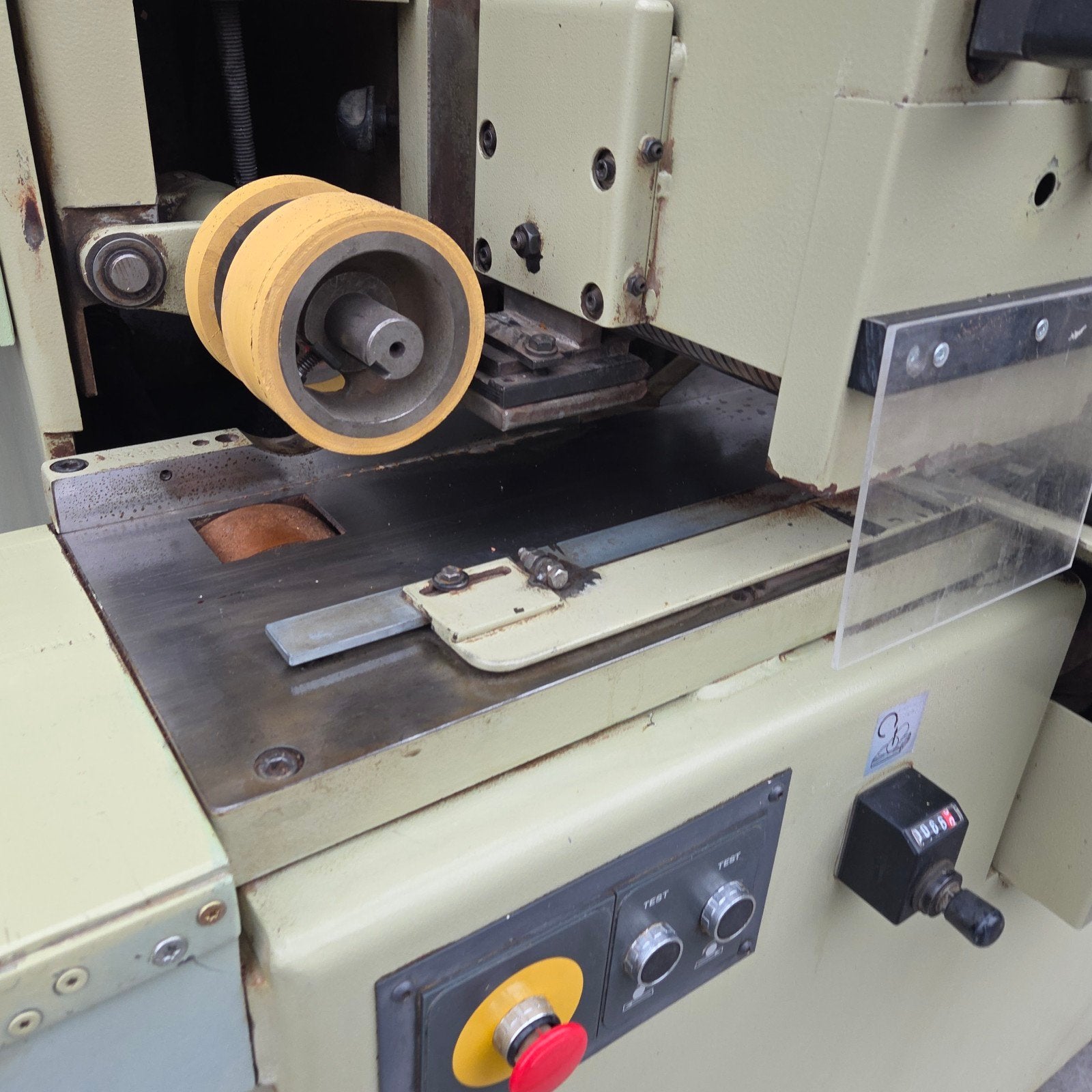 SCM Vierzijdige schaafbank 22cm *** Topstaat *** COMPLEET, Doe-het-zelf en Verbouw, Schaafmachines, Ophalen of Verzenden, Zo goed als nieuw