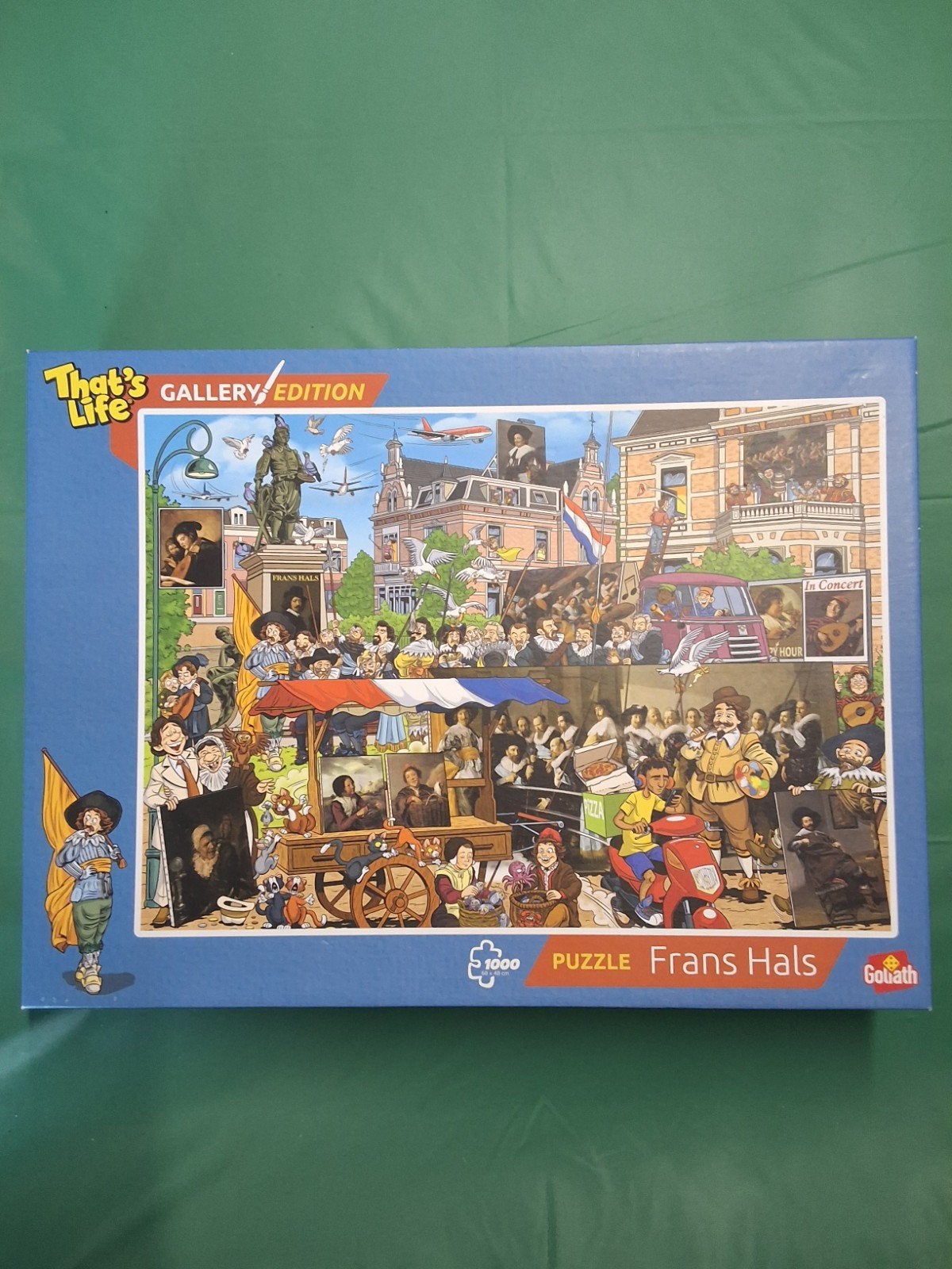 That's Life Frans Hals Legpuzzel 1000 stukjes, Ophalen of Verzenden, 500 t/m 1500 stukjes, Gebruikt, Legpuzzel