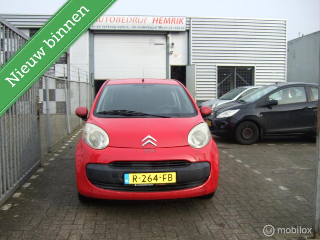 Citroen C1 1.0-12V Séduction, Voorwielaandrijving, Stof, Gebruikt, Zwart