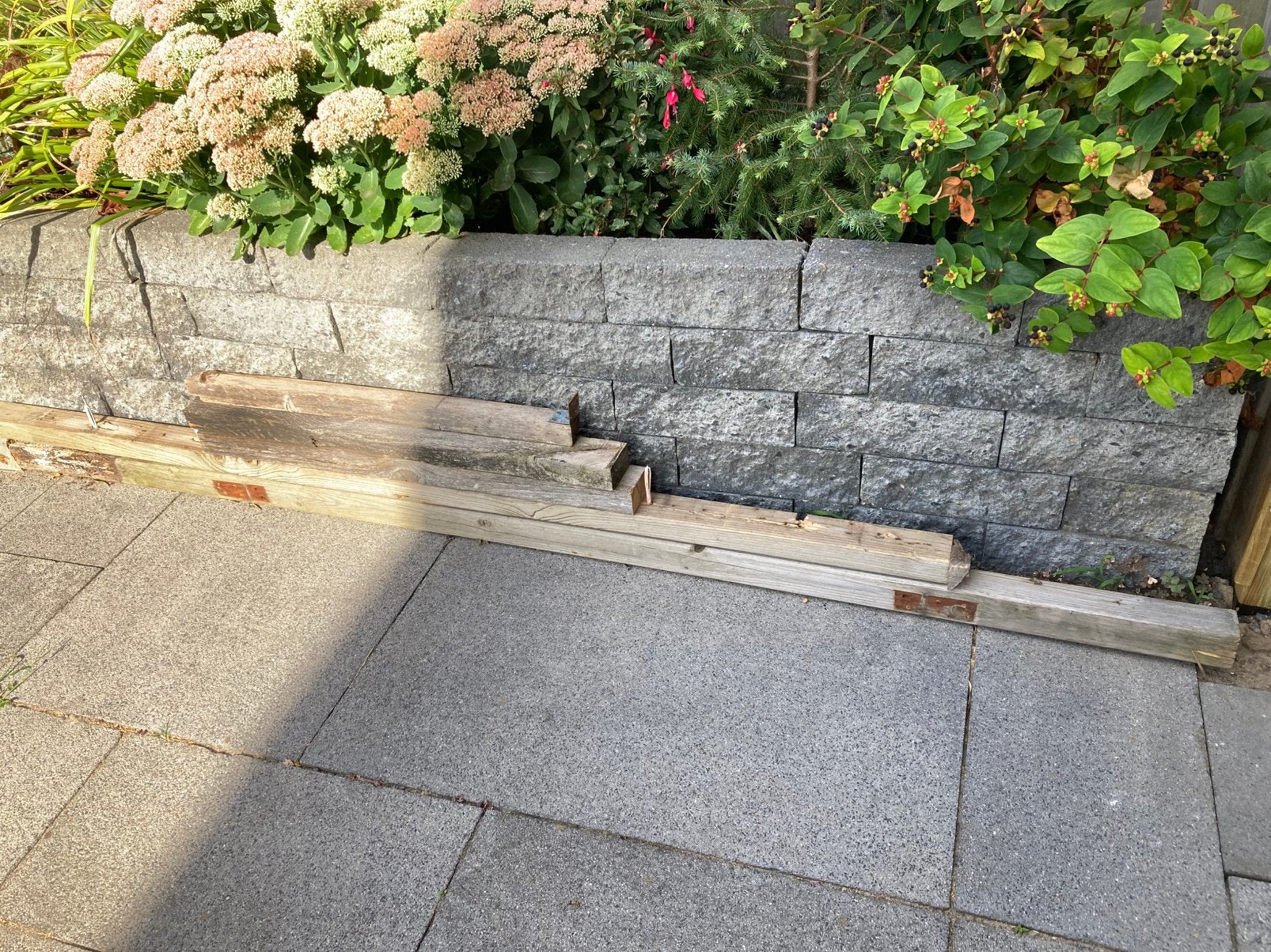 Houten balken gratis, Ophalen, Gebruikt, 250 tot 300 cm, 50 mm of meer