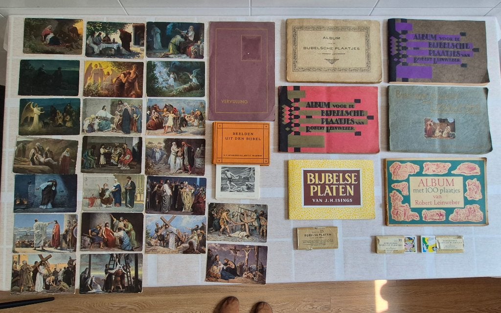 Robert Leinweber Zondagschool verzamelalbums etc., Ophalen of Verzenden, Gelezen, Plaatjesalbum