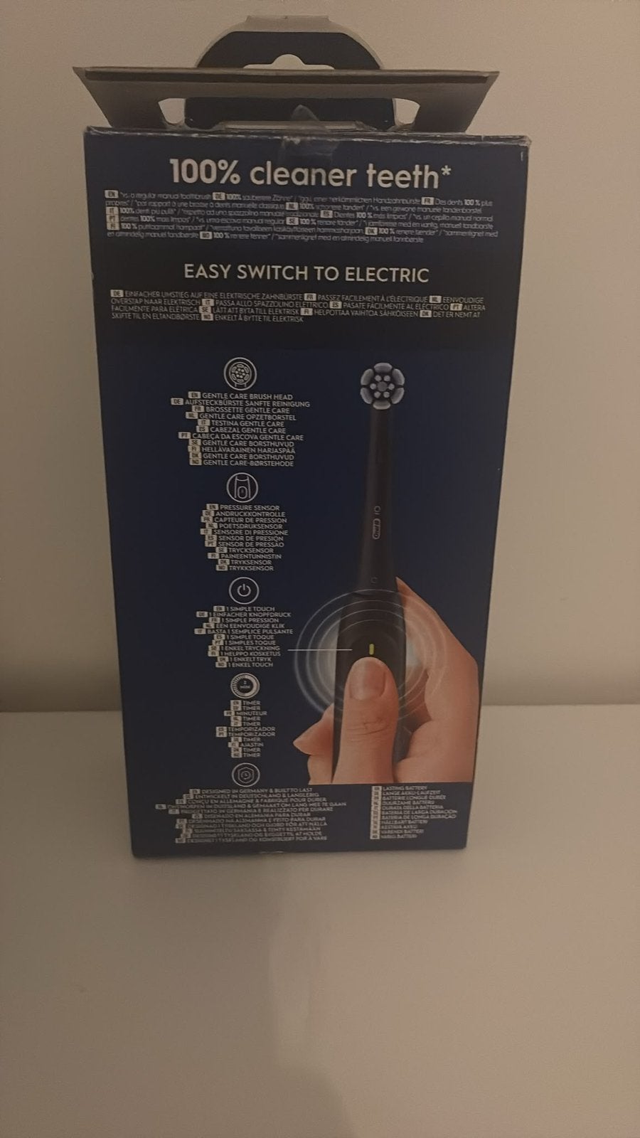 Electrische tandenborstel Oral b, Ophalen of Verzenden, Zo goed als nieuw