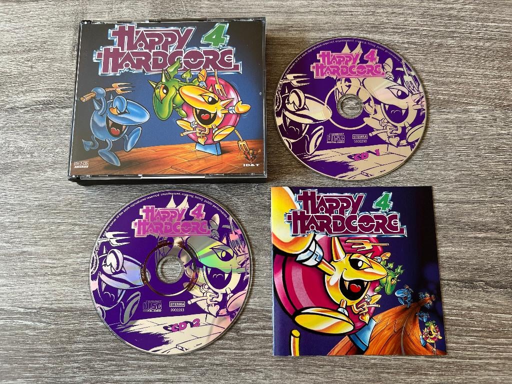 ID&T Happy Hardcore 4 (1996) Oldschool Thunderdome, Cd's en Dvd's, Cd's | Dance en House, Zo goed als nieuw, Dance Populair, Ophalen of Verzenden