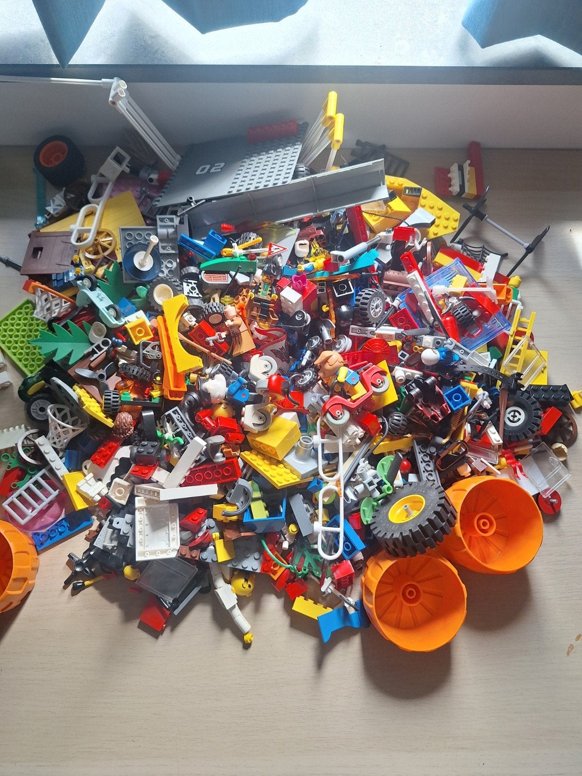 Grote partij diverse Lego bouwstenen en onderdelen, Kinderen en Baby's, Speelgoed | Duplo en Lego, Gebruikt, Lego, Ophalen of Verzenden