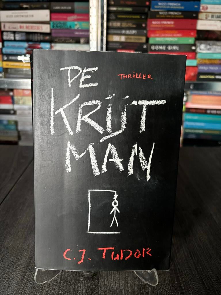 De Krijtman - C.J. Tudor, Ophalen of Verzenden, Gelezen, Europa overig