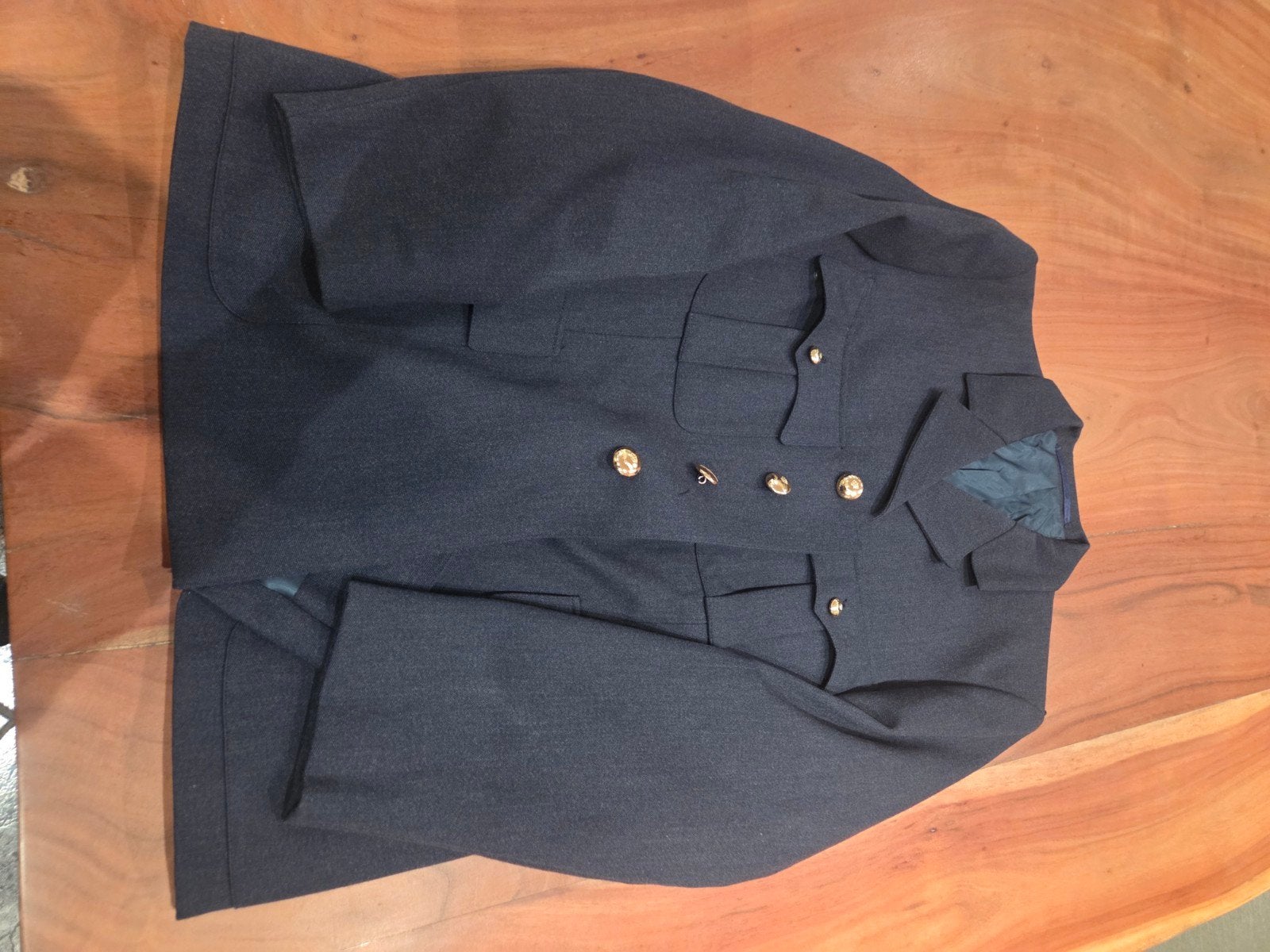 Vintage Marine Uniform Pak - Jas en Broek, Kleding | Heren, Maat 52/54 (L), Onbekend, Blauw, Ophalen of Verzenden